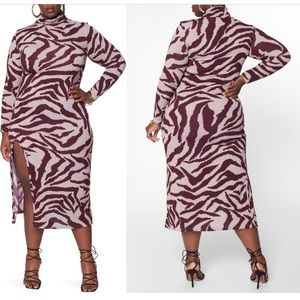 Zelie for She Long sleeved dress. NWT. Size 1X beautiful dress